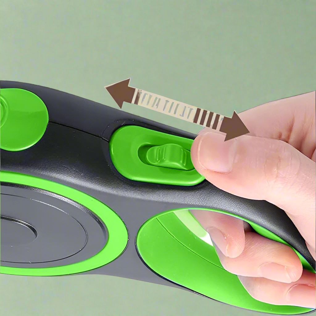 Laisse rétractable - MaxLeash™ - Vert - Chien shop