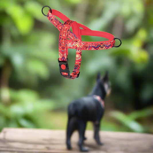 Gilet pour chien - DogSafeHarness™ - Rouge - Chien shop